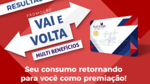 Resultado da promoção Vai e Volta Multi Benefícios