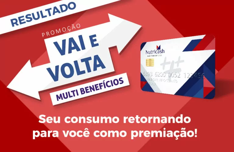 Resultado da promoção Vai e Volta Multi Benefícios